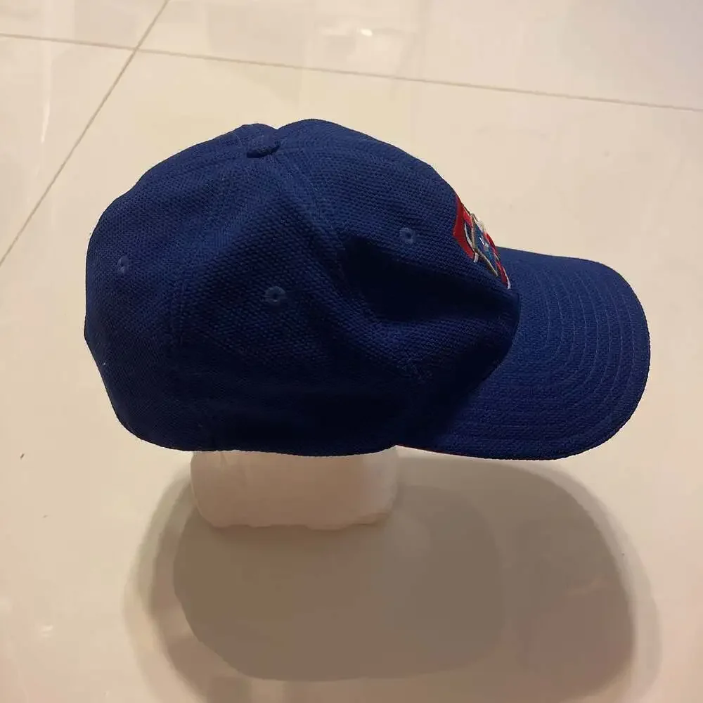 Texas Rangers MLB Baseball Cap Blue Fitted Hat Embroidered Logo